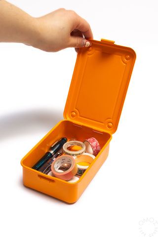 TOYO Steel T-150 Trunk Shape Toolbox Orange TOYO Steel T-150 Trunk Shape Toolbox Orange