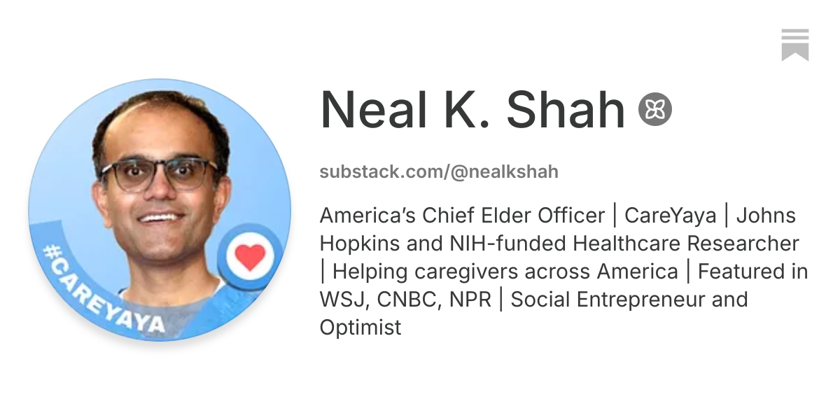 Neal K. Shah | Substack