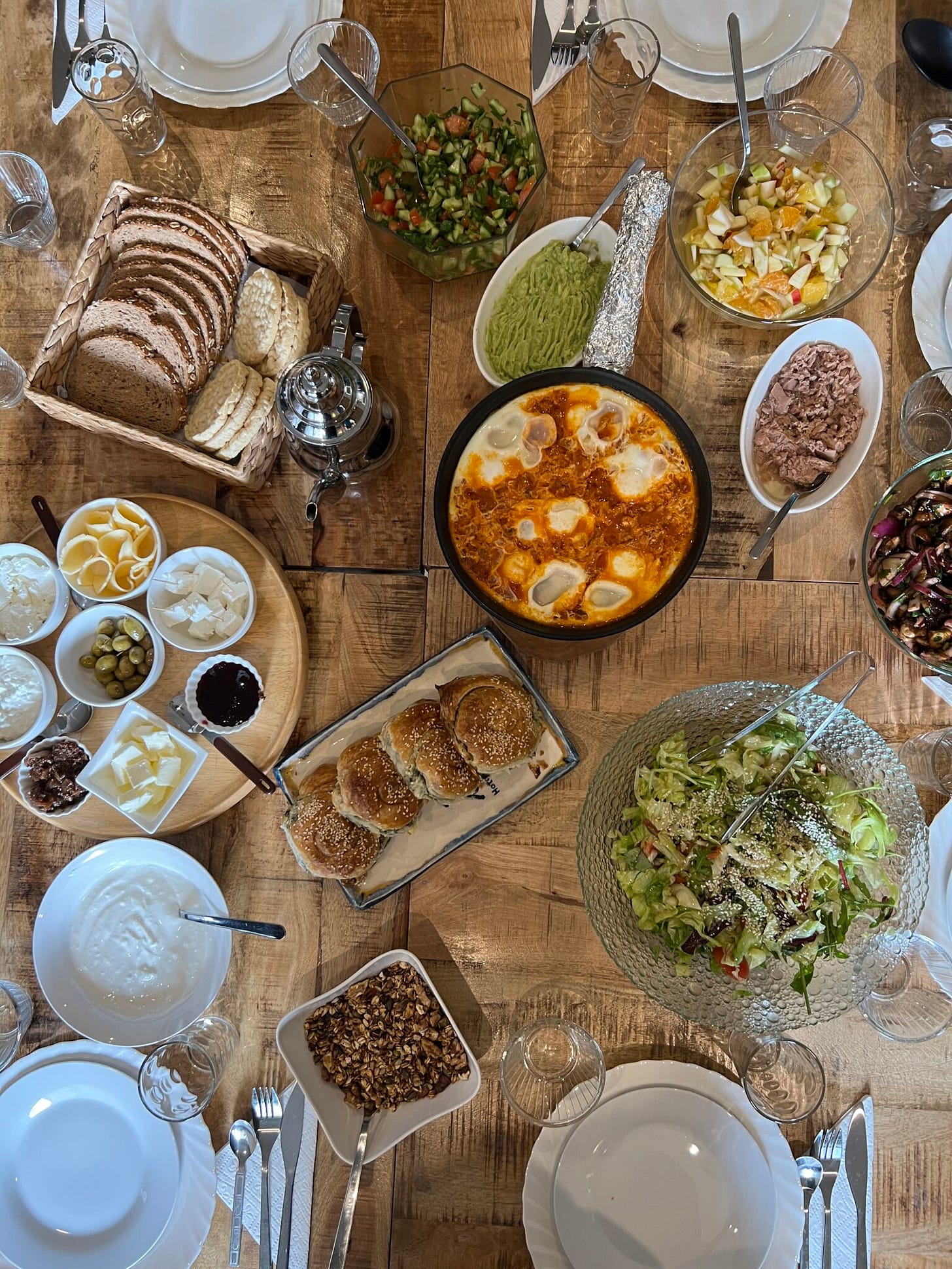 Frühstück in Jerusalem