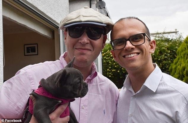 Bernadini lives in North Finchley, London, with Ben Kaye (above together). Bernadini lives in North Finchley, London, with Ben Kaye (above together).