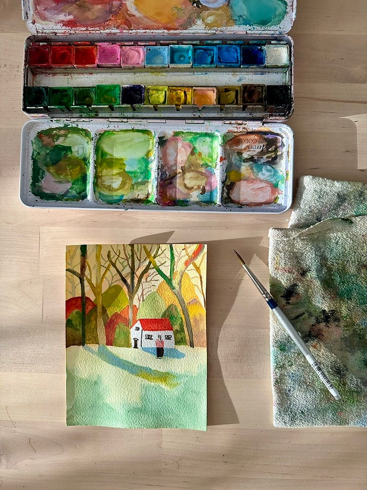 Autumn Practice cover and supplementary art