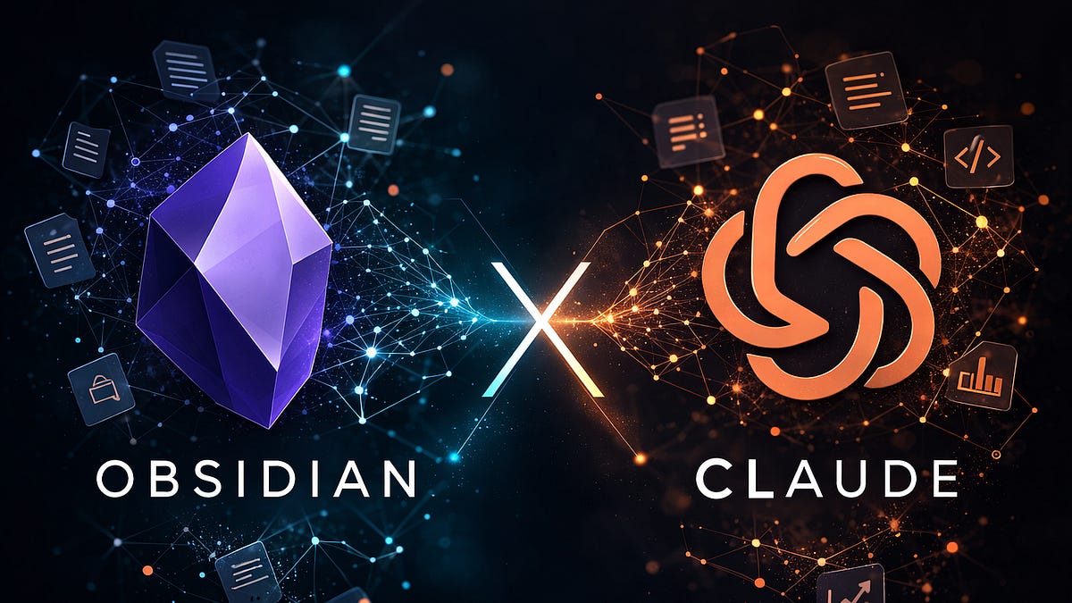 Obsidian + Claude: A Knowledge Base That Grows on Its Own