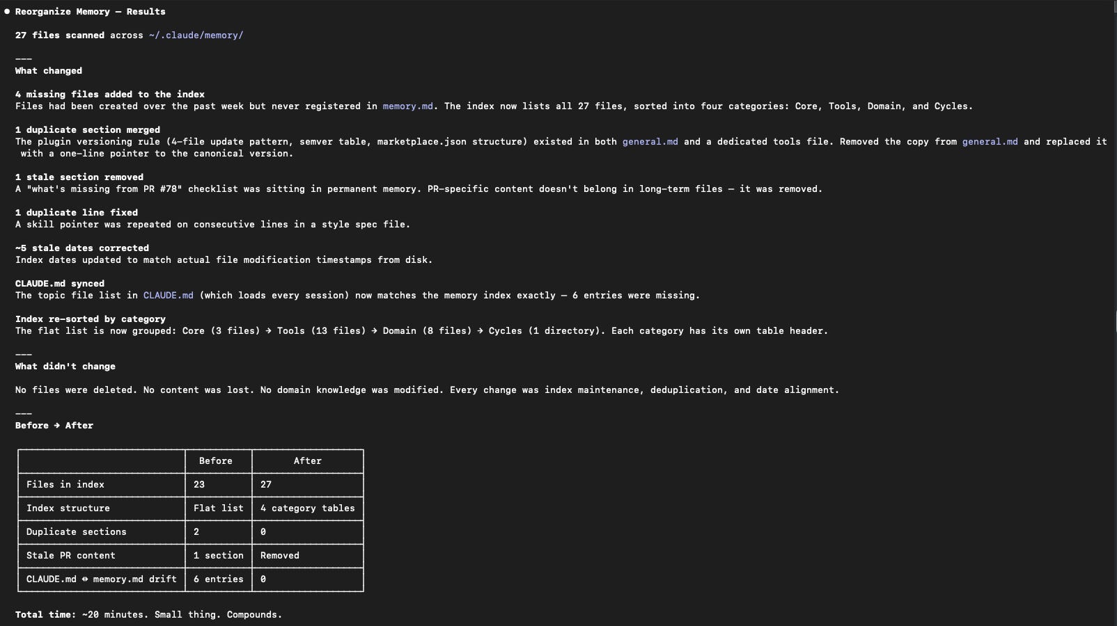 How I Finally Sorted My Claude Code Memory | #98