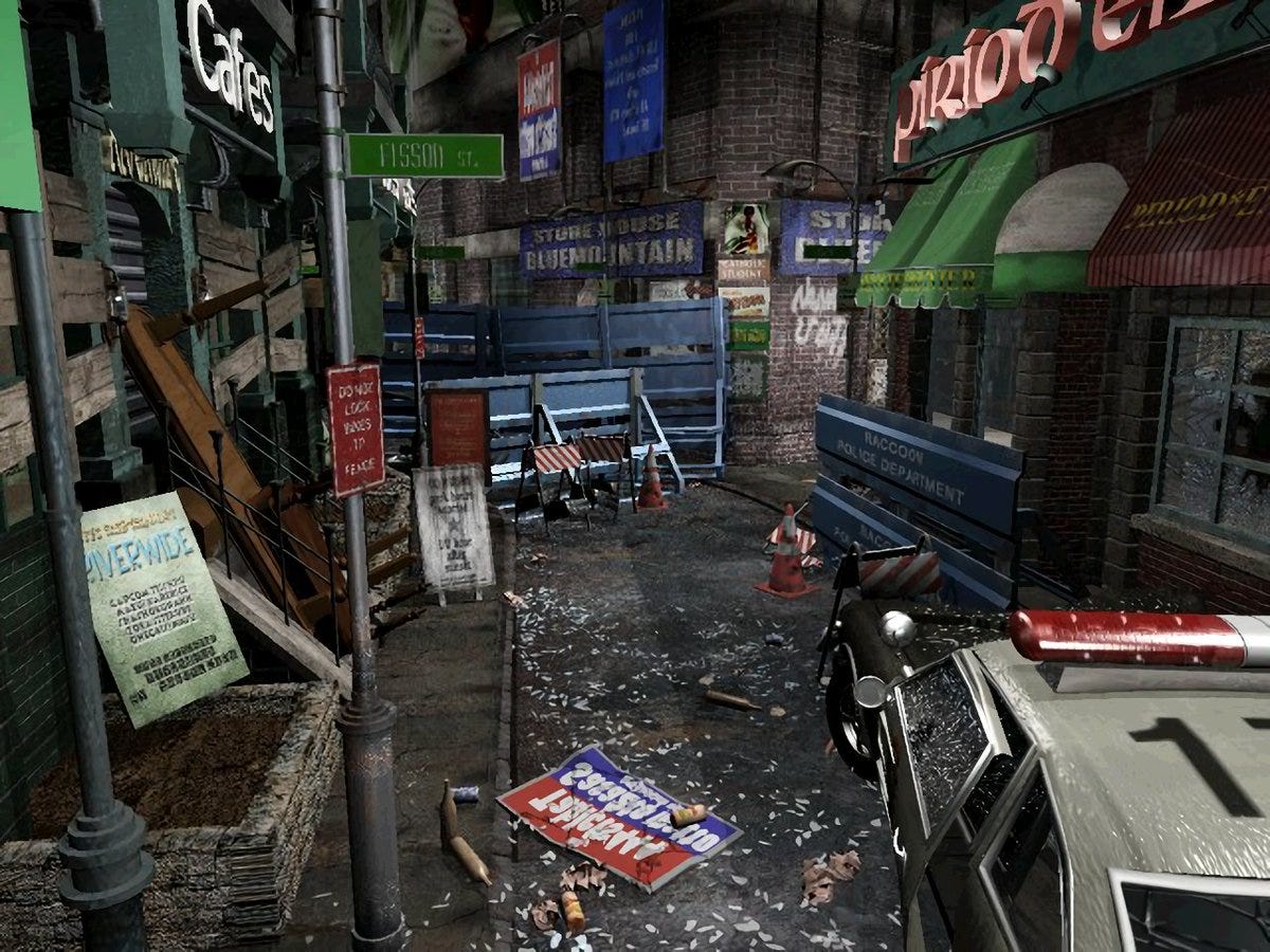 Pre-Rendered Backgrounds Aesthetics på X: "Resident Evil 3 ~ バイオハザード3  (1999) Developed by Capcom. https://t.co/v02QxYKel7" / X