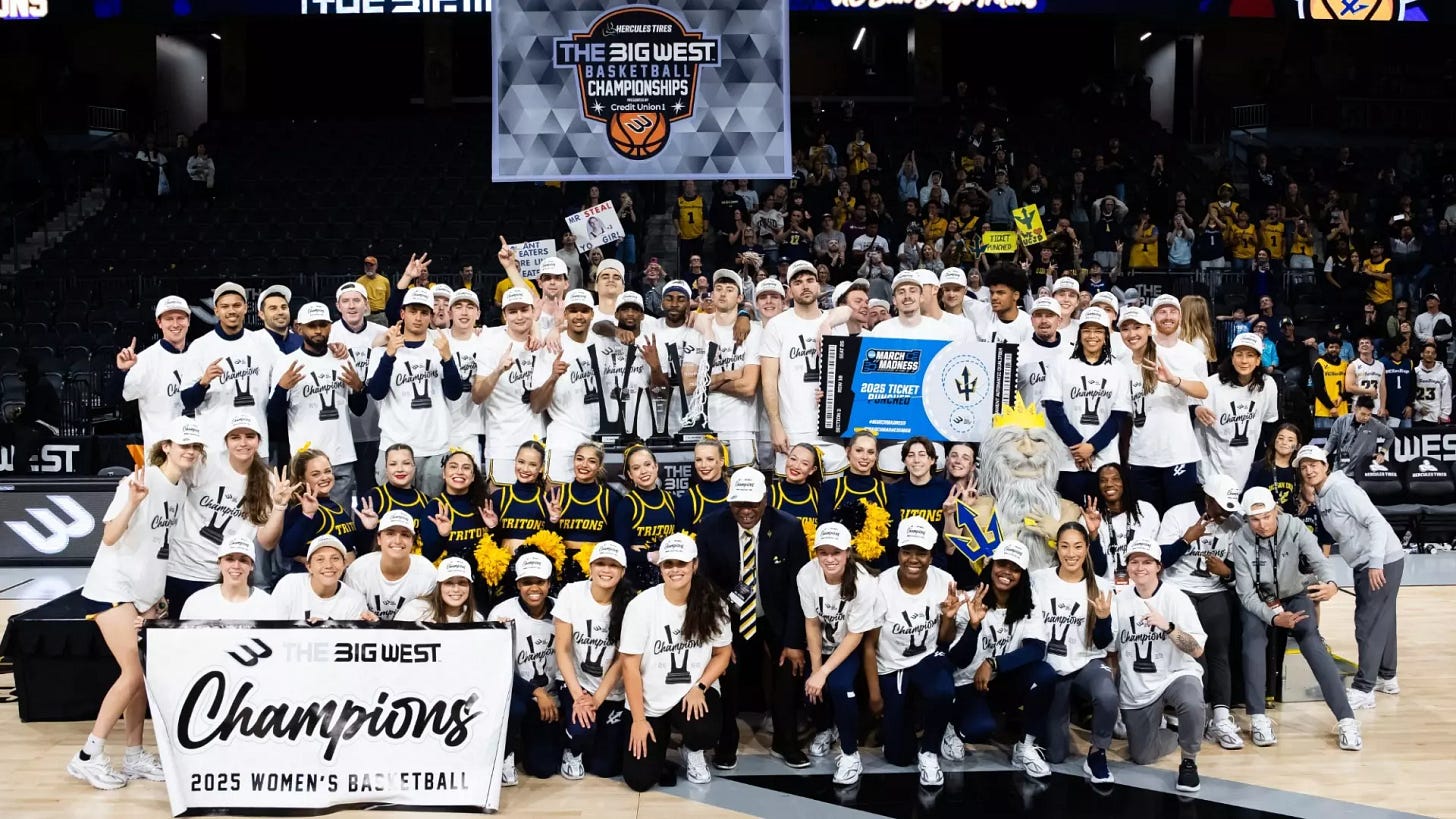 Marching On: Triton Basketball Makes History - UC San Diego