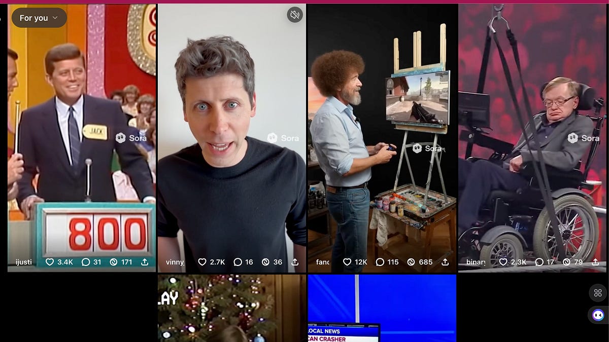 Ada kode undangan Sora 2 di suatu tempat di situs ini.