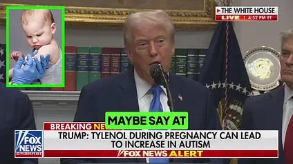 Bombshells: Trump Admission on Vaccines + Tylenol Autism Links + Autism Treatment + Legal Advice to Doctors — Saying the quiet part out loud.