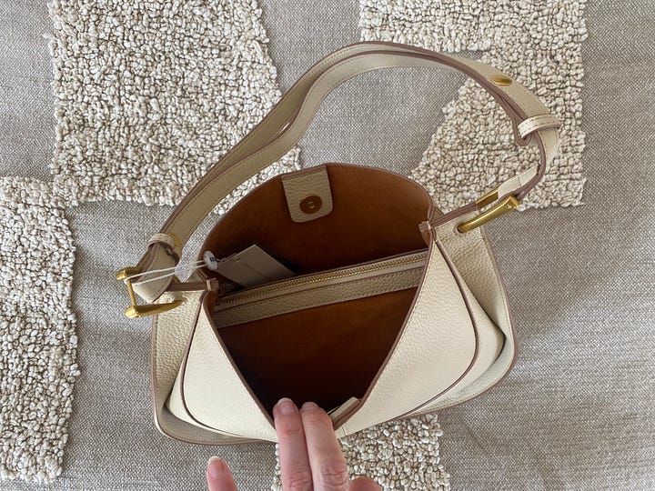 The Skaam Amsterdam 'Ravel' Bag in Limestone