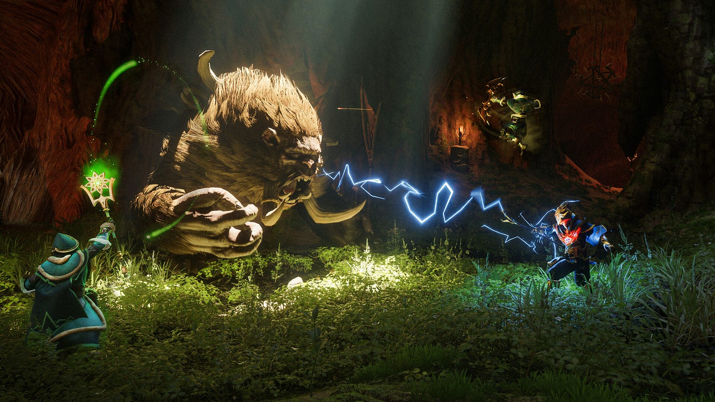 Enshrouded Review - Fighting