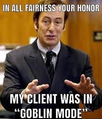 Big on the Goblin Mode #meme #memes #goblin #funnymeme #goblinmode
