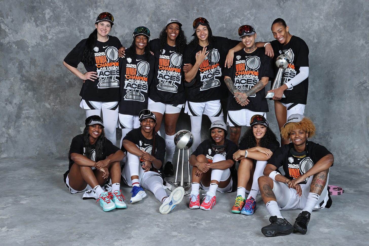 Photo Gallery: 2025 Las Vegas Aces Championship Portraits Photo Gallery: 2025 Las Vegas Aces Championship Portraits