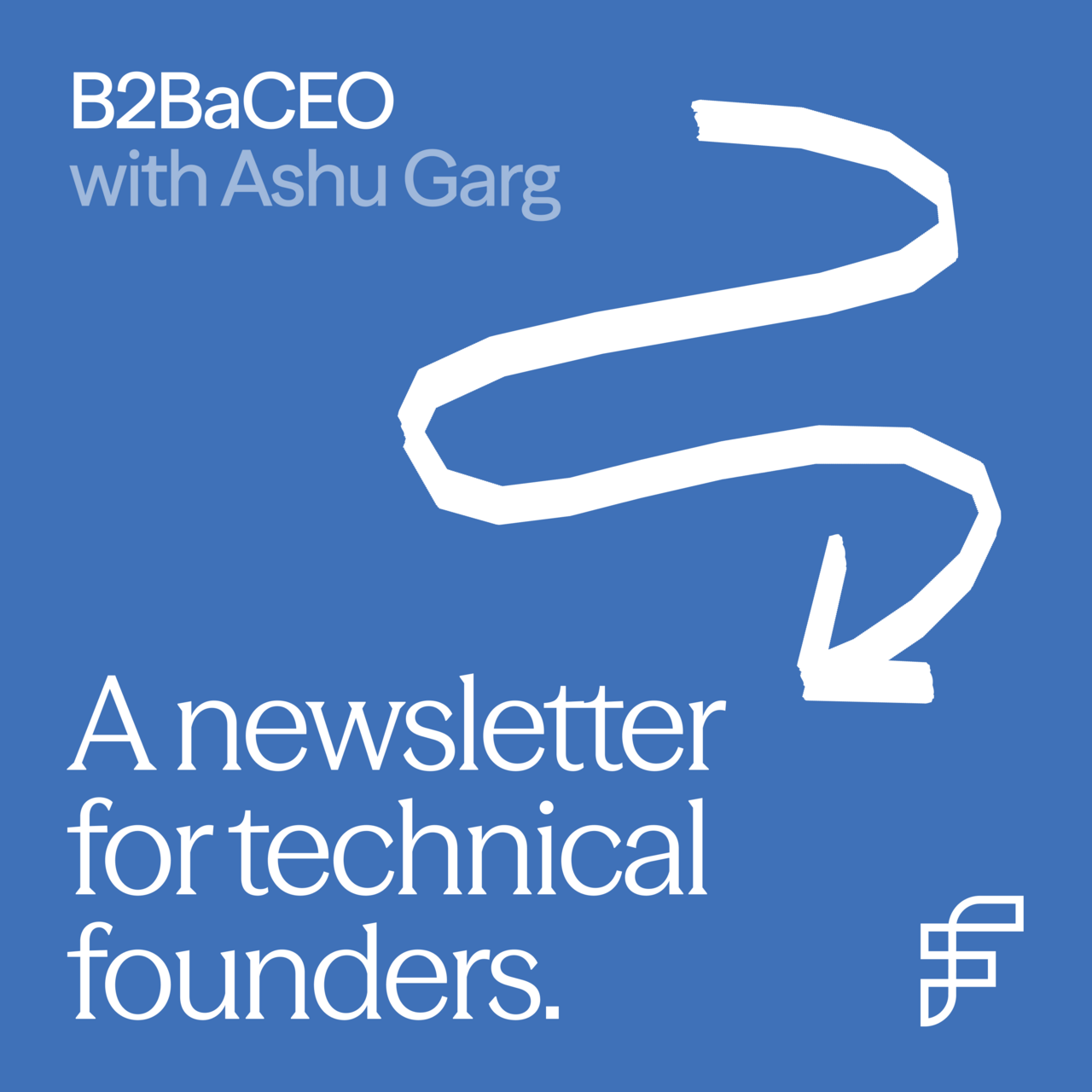 B2BaCEO by Ashu Garg logo