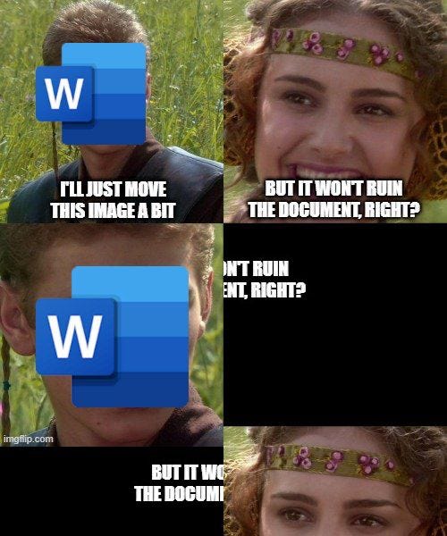 Safwan AhmedMia on LinkedIn: #meme #word #microsoftword #microsoft