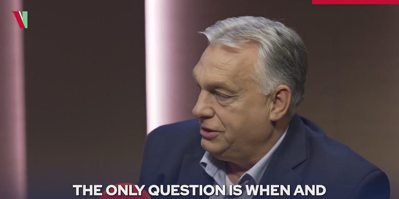 Όρμπαν: Η Μόσχα νίκησε, το Κίεβο έχασε — το μόνο ερώτημα είναι πότε η Δύση θα το παραδεχτεί