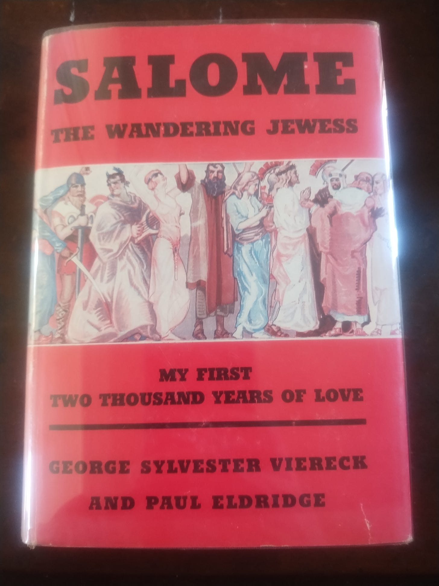 My copy of Salome: the Wandering Jewess, cover.
