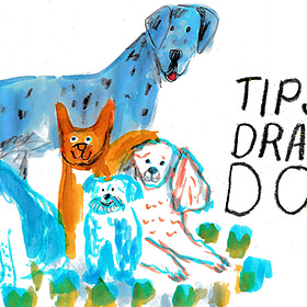 Three BIG tips for drawing dogs
