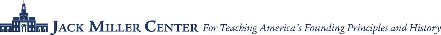 decorative Jack Miller Center logo