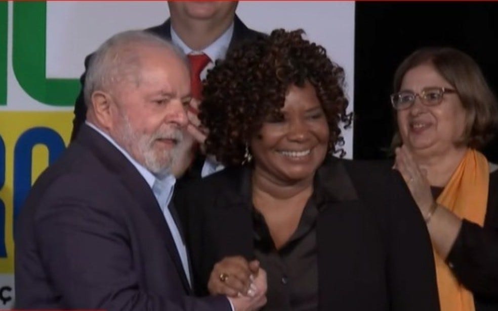 Lula anuncia oficialmente Margareth Menezes como ministra da Cultura: 'Vai  ter trabalho, viu?' | Bahia | G1