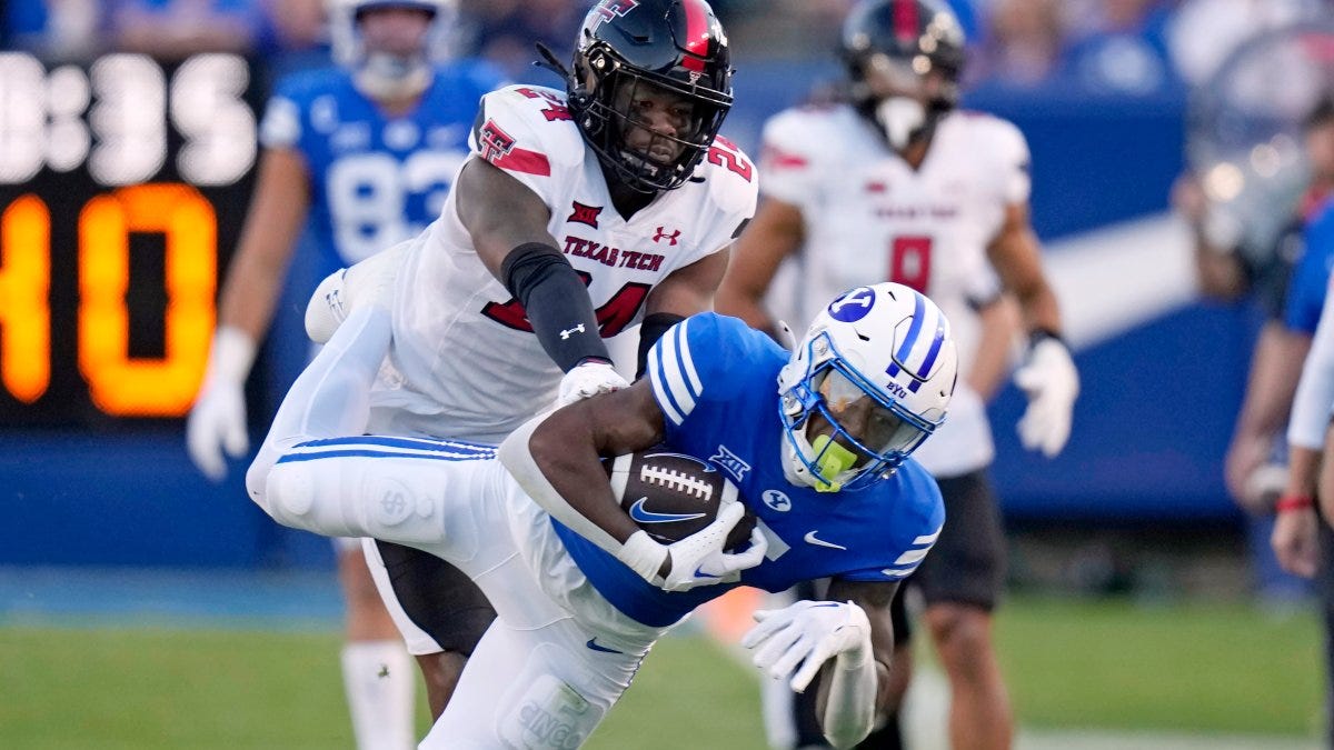 BYU forces five turnovers to beat Texas Tech – NBC 5 Dallas-Fort Worth