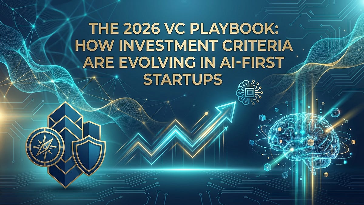 The 2026 VC Playbook: How Investment Criteria Are Evolving in AI-First Startups