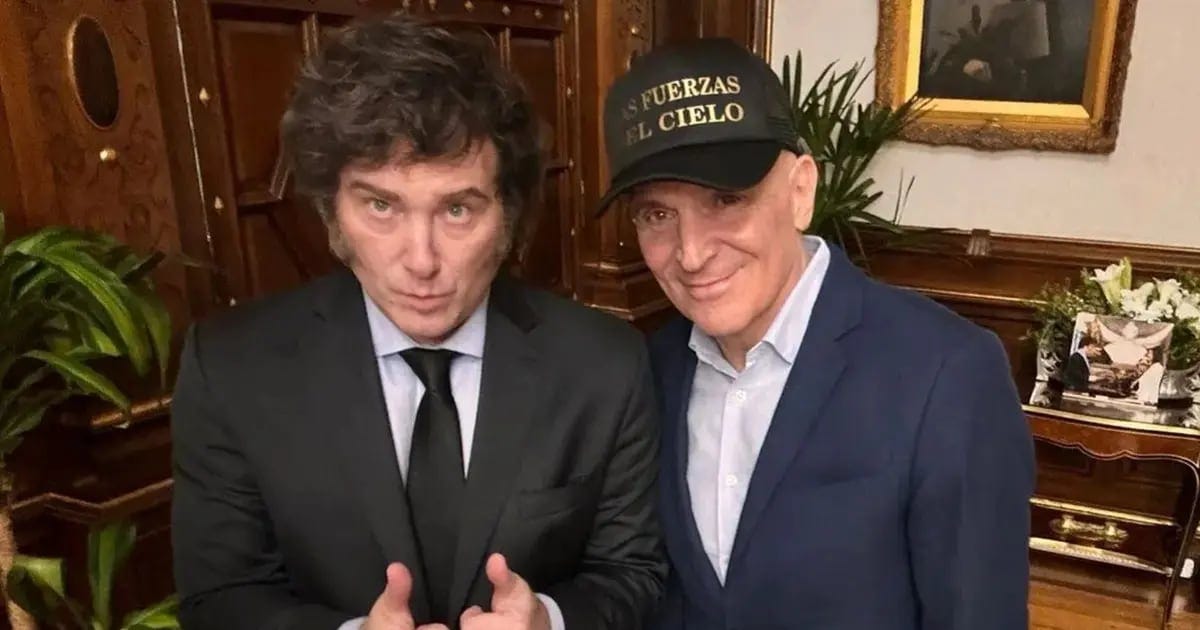 Javier Milei anunció oficialmente que José Luis Espert se sumó a La  Libertad Avanza