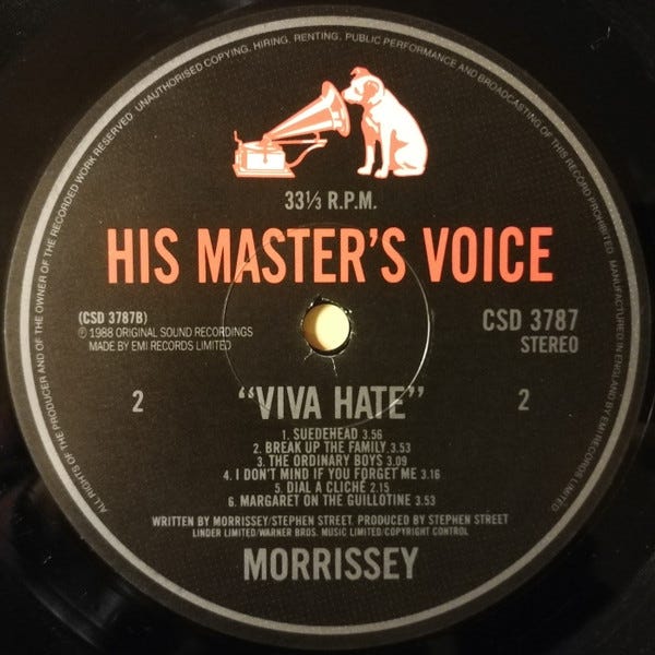 Viva Hate, Secondary, 4 of 8