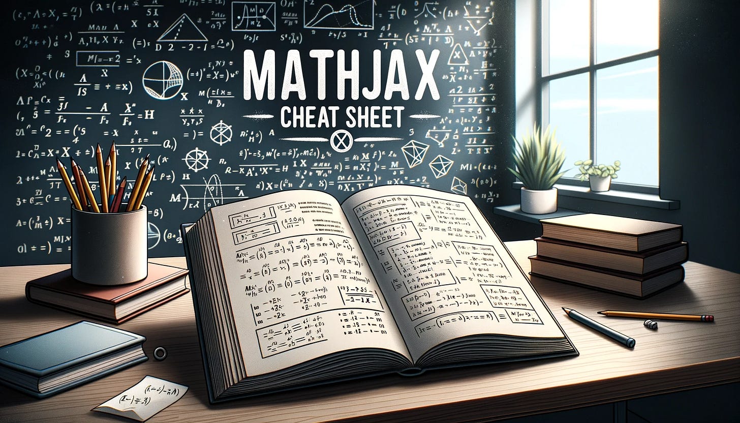 Mathjax Api MathJax in Obsidian - by Axl Ibiza - Flat Crotch Dispatch