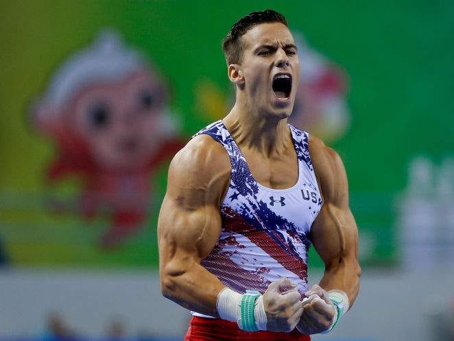 Men's gymnasts compete for Olympic spots, attention