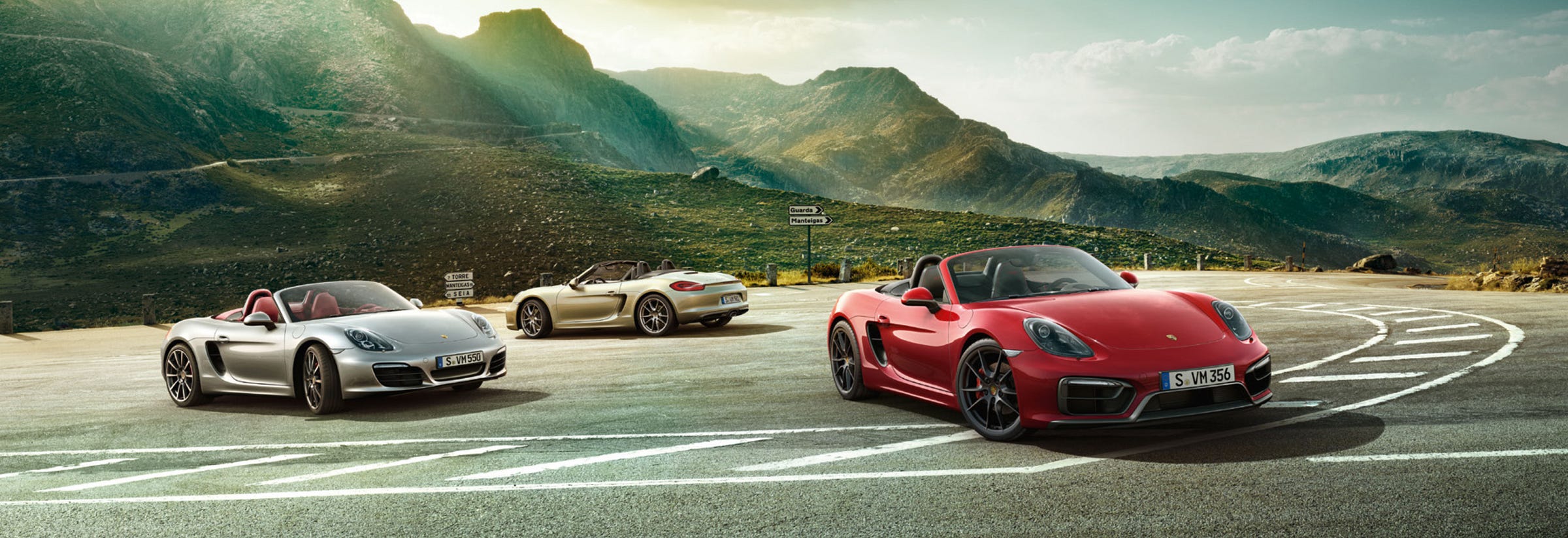 Porsche Boxster 981 2015 brochure family