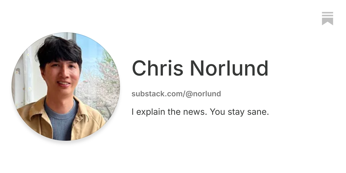 Chris Norlund | Substack