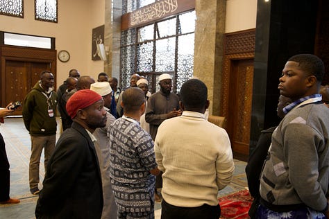 SCCAI interfaith dialogue coordinators visiting Adams Masjid, Nairobi