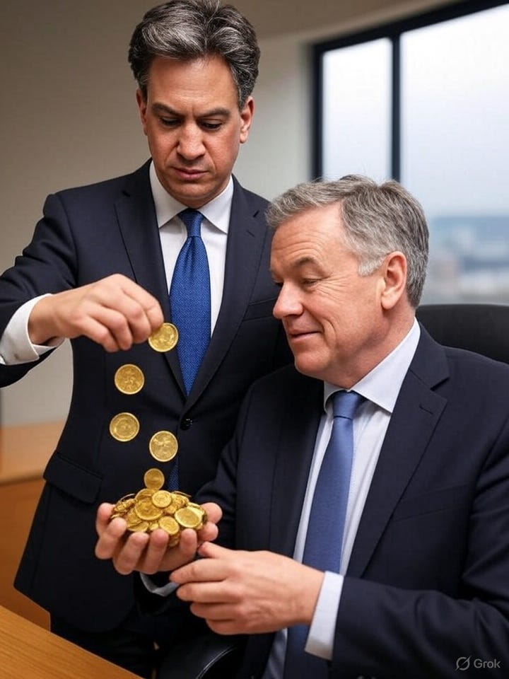 Miliband’s AR7 contract changes will line the pockets of renewables developers with gold