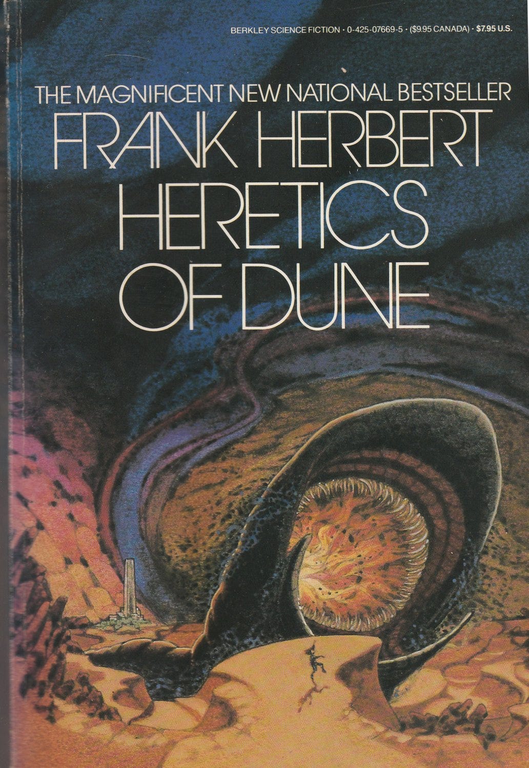 Heretics of Dune by Frank Herbert - softcover