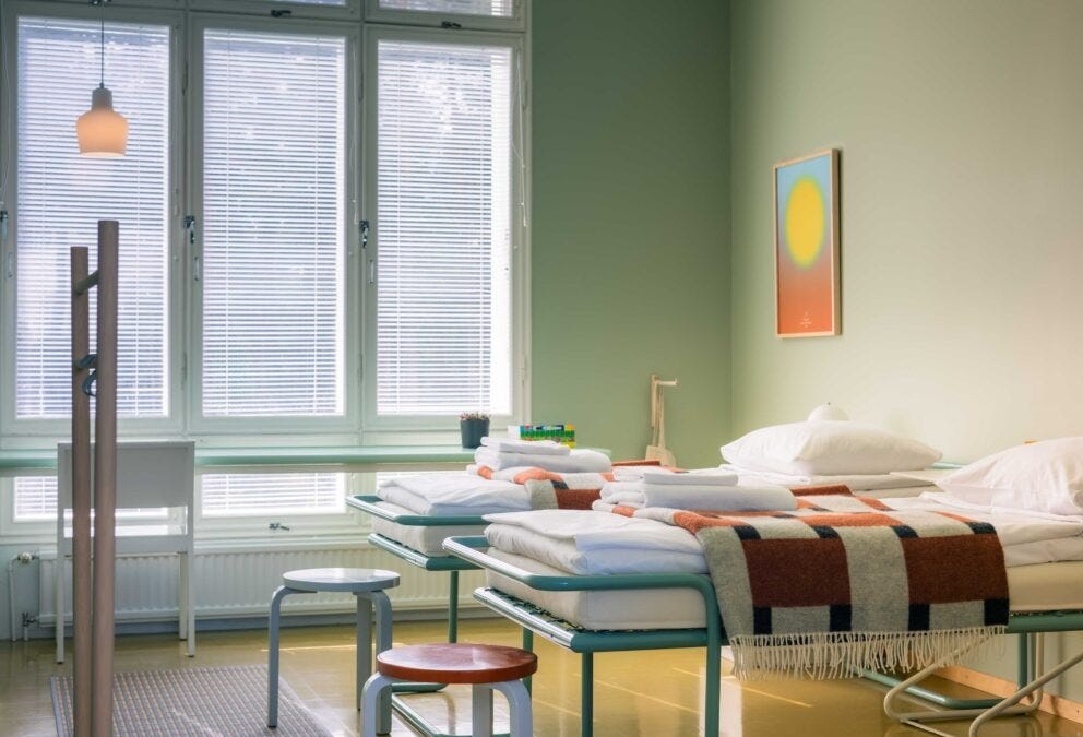 Staying over - Paimio Sanatorium
