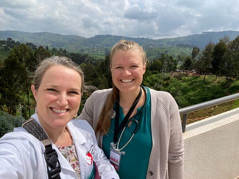 Anniversary photo with a view; Visiting new babies; Our Homeroom grades 9 and 10; My visit to Butaro Hospital; Grade 7 Science; Thanksgiving with Rwandan family; Grades 3-5 Bible club; Taco Nights by flashlight; Appreciating other cultures at the International Picnic
