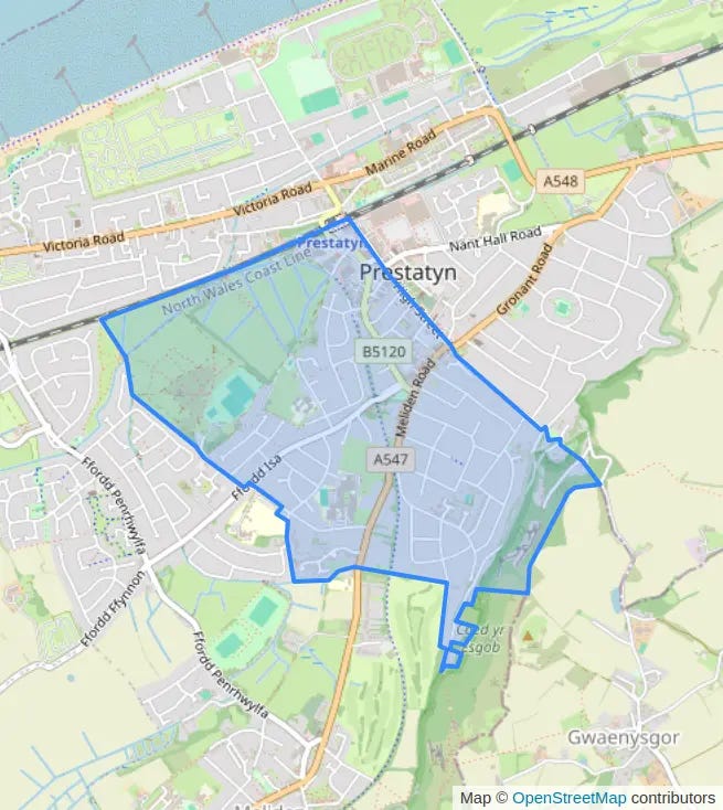 Sir Ddinbych, C Prestatyn