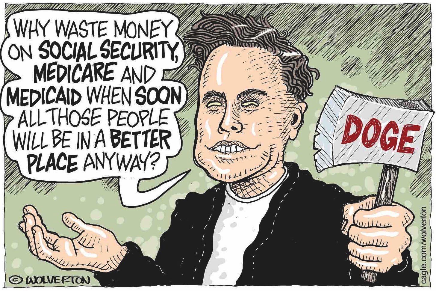 Musk cuts Social Security and Medicare