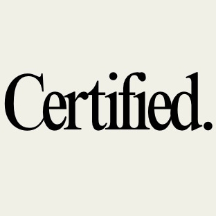 Certified.