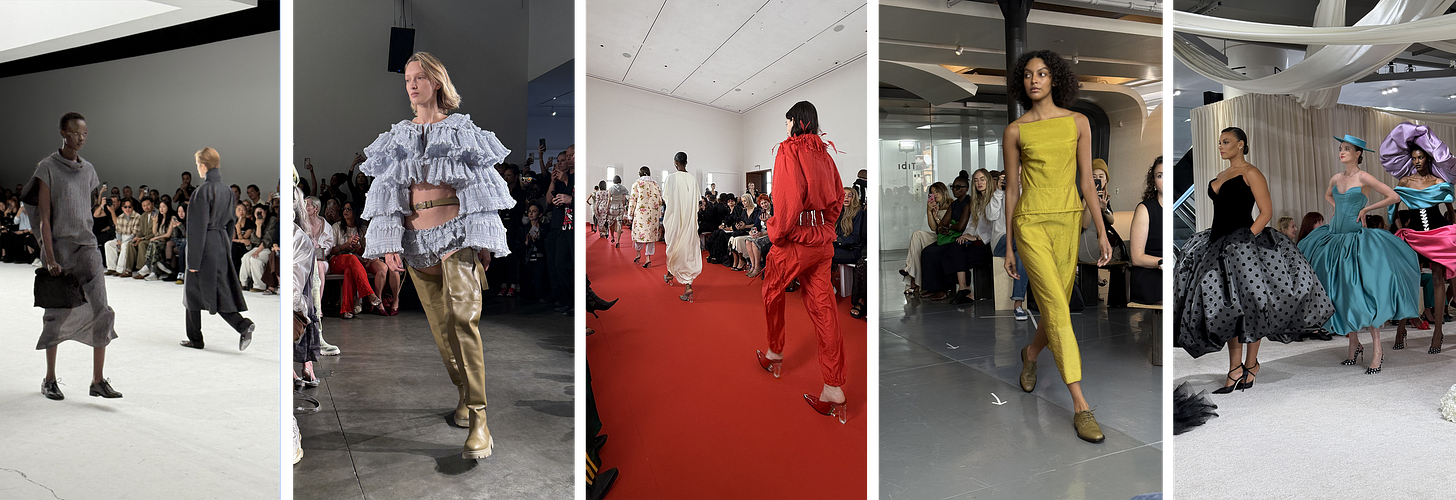 NYFW runway images
