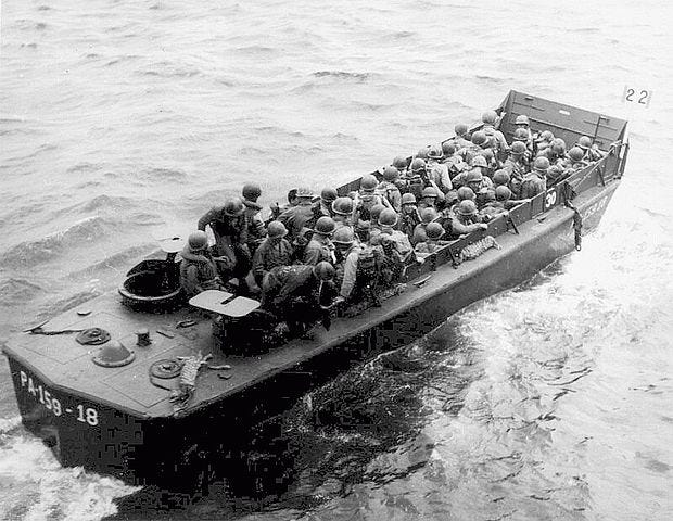 The Higgins Boat: America's First Amphibious Warfare Strategy : The History  Reader