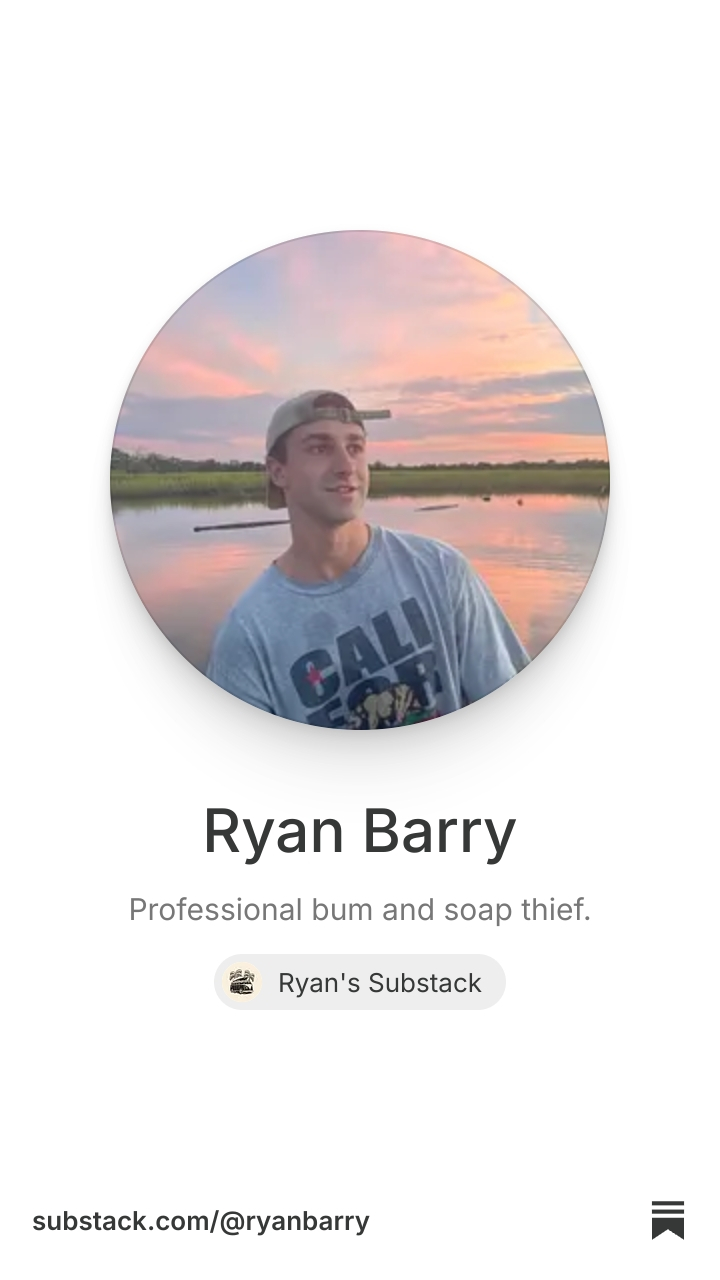 Ryan Barry | Substack