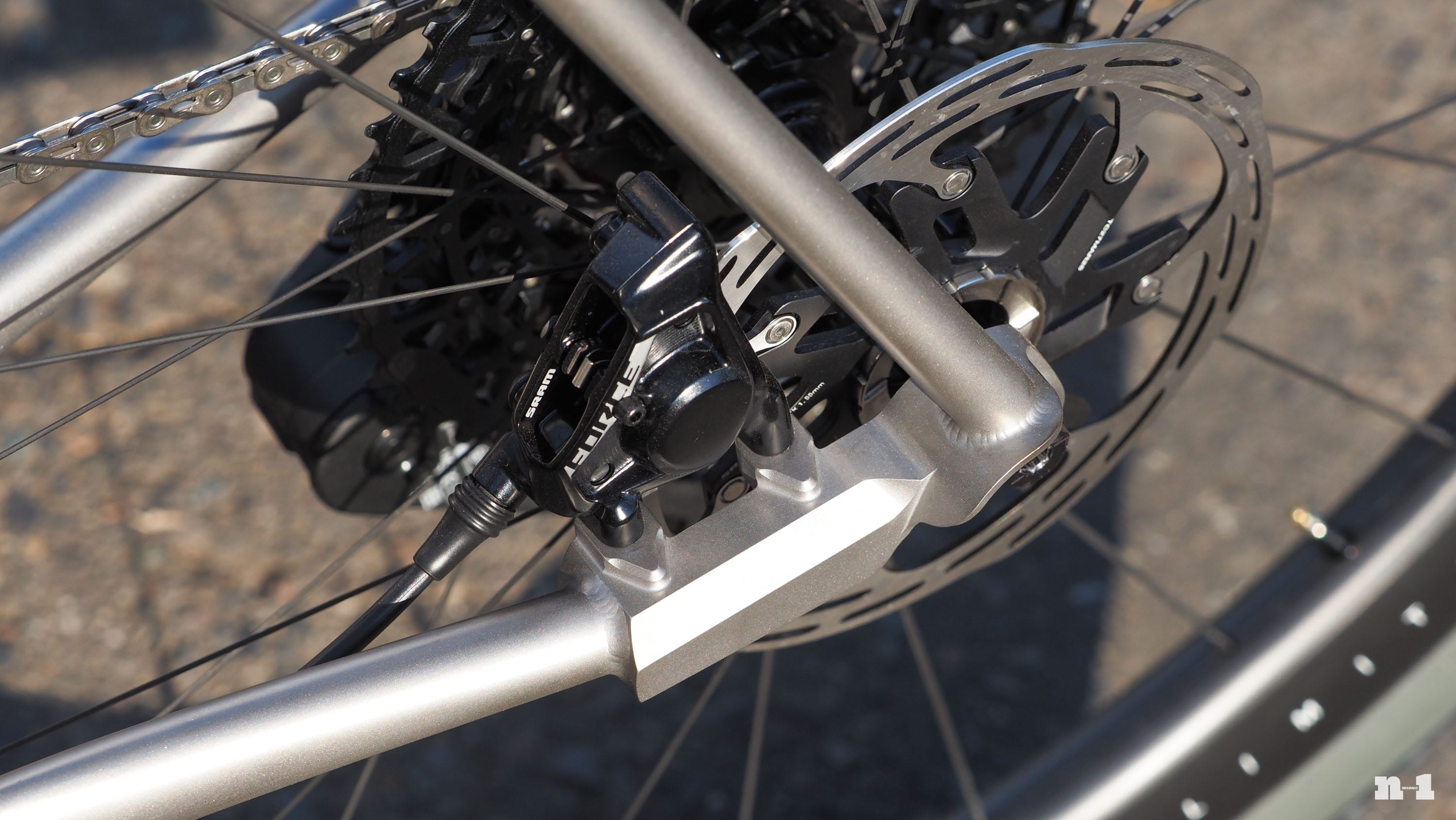 Waterford Cycles titanium gravel bike dropout