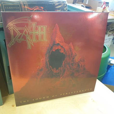 6 New Death LP vinyl re-issues