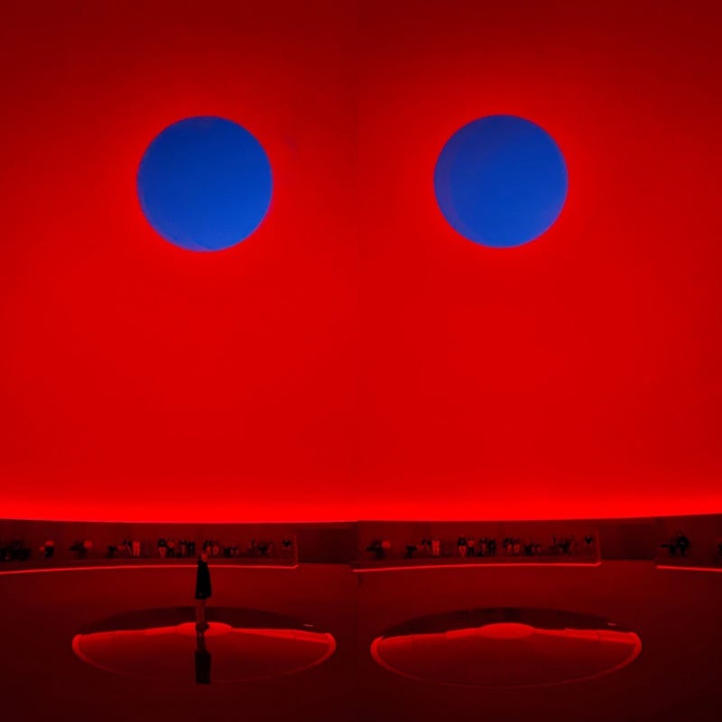 Turrell Skyspace Aarhus red