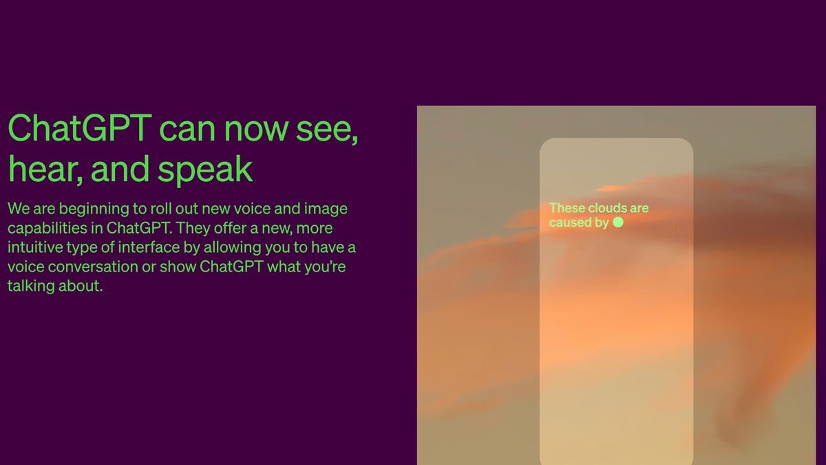 You can have voice chats with ChatGPT now. Here's how | ZDNET