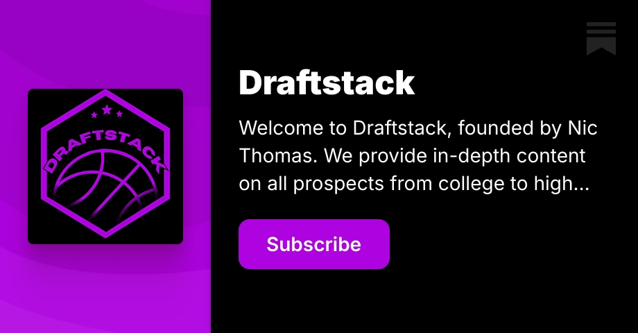 Draftstack | Nic Thomas | Substack