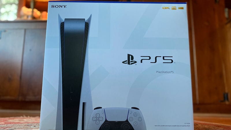 caixa do PS5