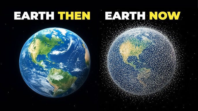 Earth’s Orbit Is Now Full of Satellites