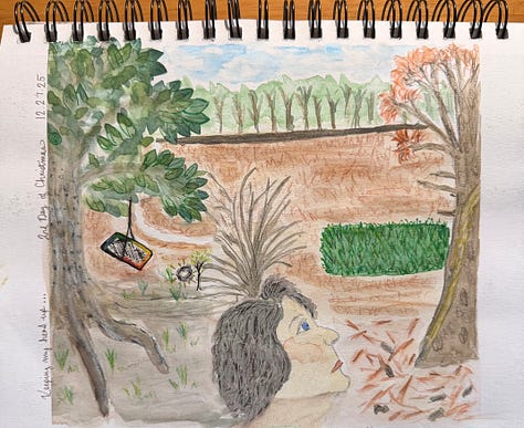 Beginning 12/26, I painted everyday for 12 days.