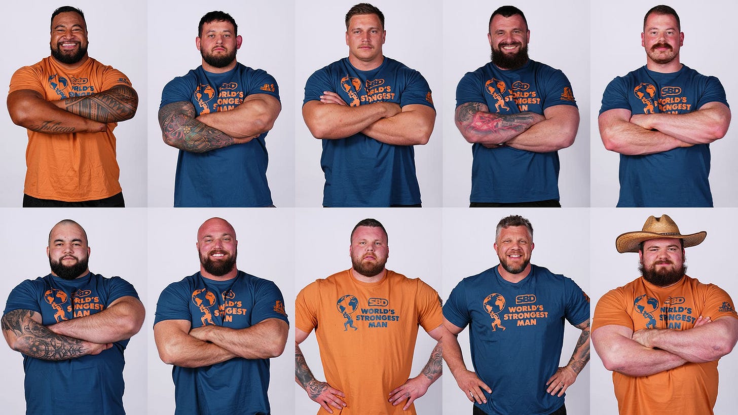 Here Are The 10 Finalists For The 2025 World's Strongest Man